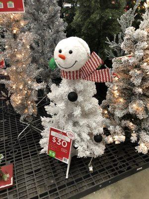 Small snowman tree