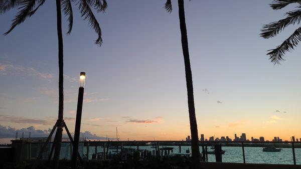 Sunset at Flamingo Point