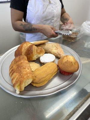 Various pan Dulce items