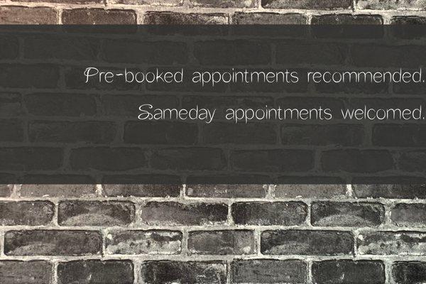 Appointment Info