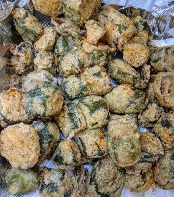 Fried okra