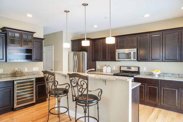 Kitchen of Carriage Manor Hooksett NH