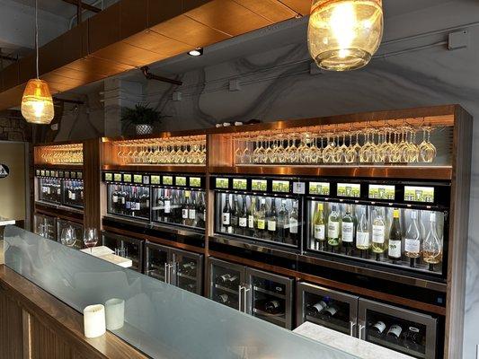 Self service wine tasting bar! 1, 3, or 5 ounce pours!