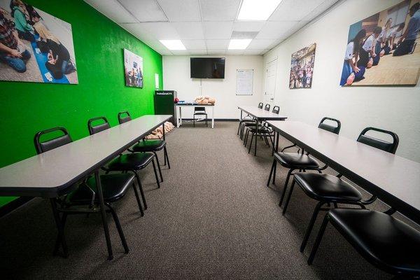 Cpr classroom in Stockton