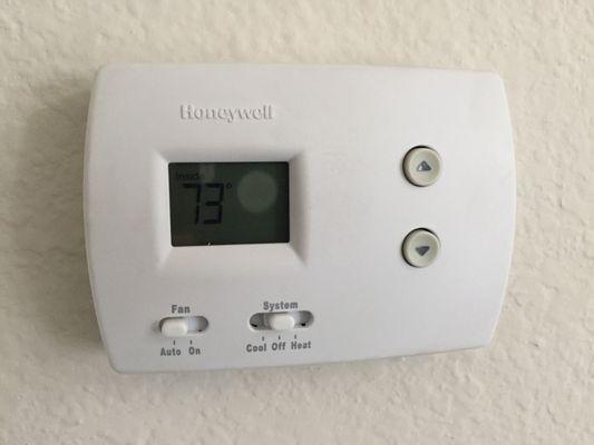 New thermostat working 100%.