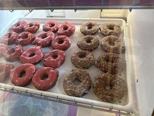 Donut display.