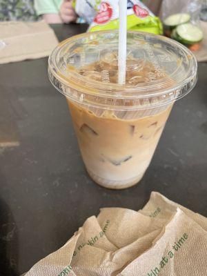 Iced latte