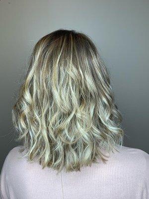 Balayage done by Alyssa M. in East Lansing! I am in LOVE with my hair!!