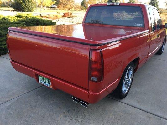 Exhaust Pros did a great job on my custom truck with a nice tail pipe and tip replacement the way I wanted it to match my original install.