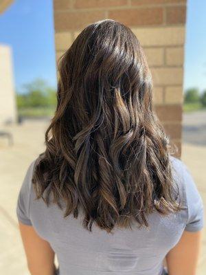 Balayage highlights