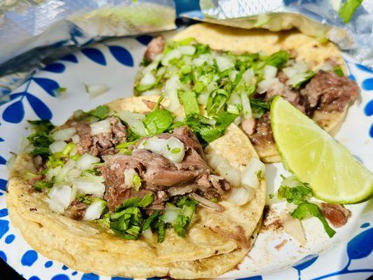 Barbacoa tacos