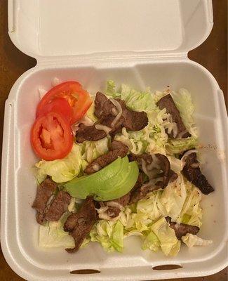 Rancheros Steak Salad