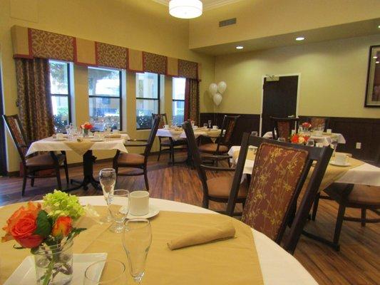 Health Center New & Improved Dinning Room