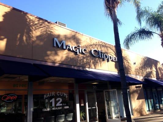 Magic Clipper Store Front, Fremont Hub Shopping Center, Fremont, CA.