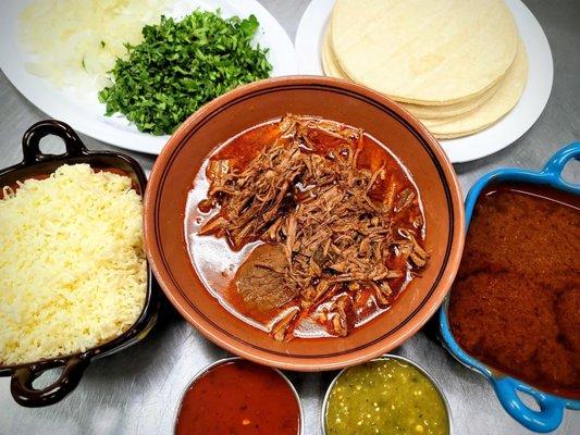 Family barbacoa meals