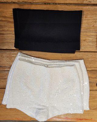 Sequin Shorts for winter fun!