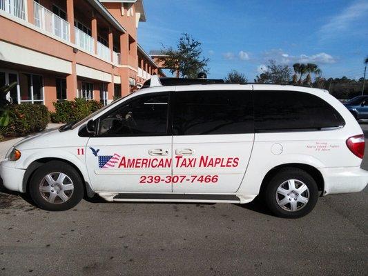 Just call American taxi 239 307 7466