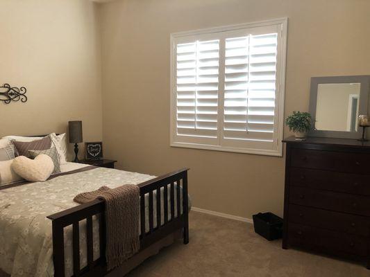 Bedroom shutters