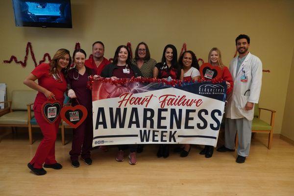 Cardiology Department raises awareness for Heart Failure Awareness Week