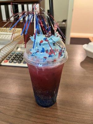 The Fourth of July signature drink