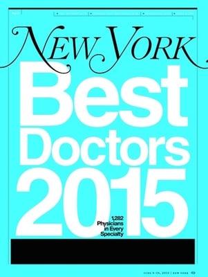 Dr. Polatsch and Dr. Beldner on once again being selected as one of New York Magazine's Best Doctors.n