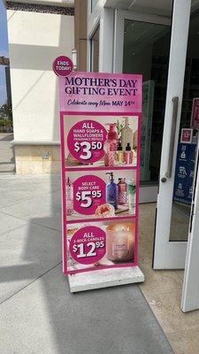 Mother's Day discounts!