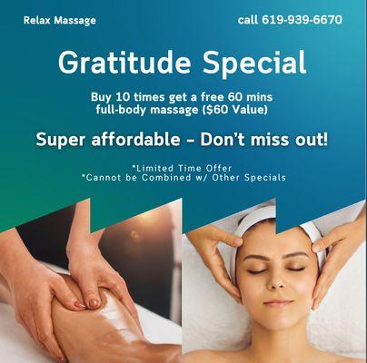 Gratitude special