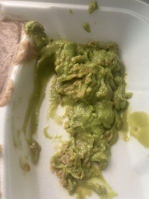 I asked for no guacamole. It was the only thing on the taquitos