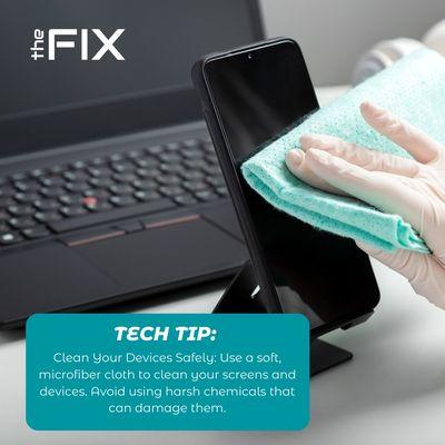 Shine On, Tech Enthusiasts! 

A simple secret to a spotless screen: opt for a soft, microfiber cloth for cleaning. Harsh chemicals? Not