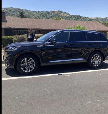 Journey Quest's new Lincoln Aviator from Mccoy Auto Brokers