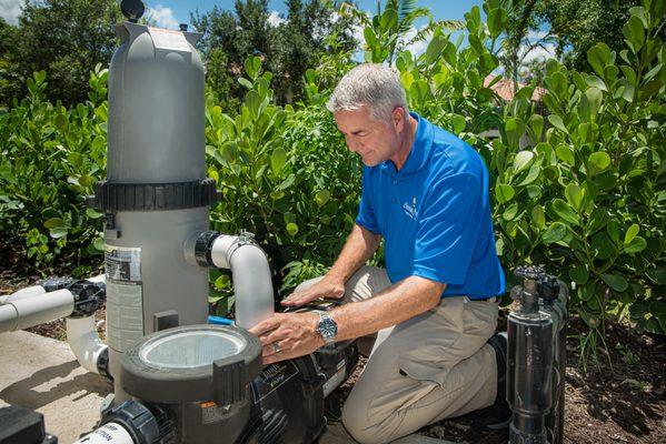 Pool Equipment Inspection