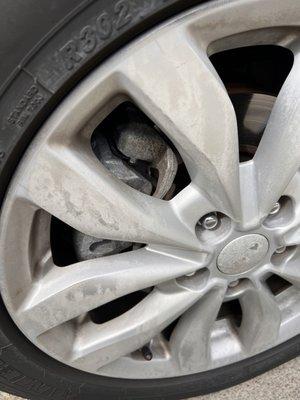 Damaged rims