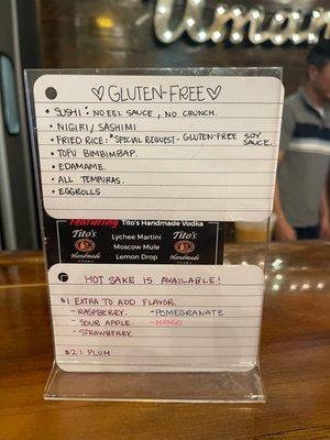 Gluten free