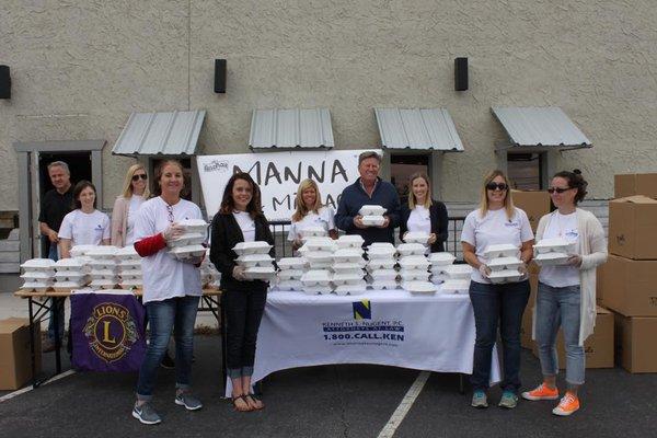 October of 2018 we traveled to Albany to give away over 5,000 meals to those affected by Hurricane Michael. #MannaAfterMichael