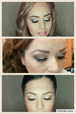 Make-up done by Liliana