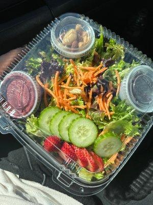 Salad for $6. Best deal in town.