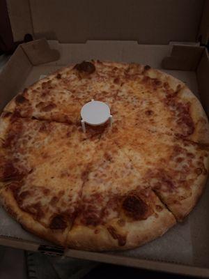 Small cheese pizza