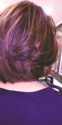 Color with a Lovely Layered Cut