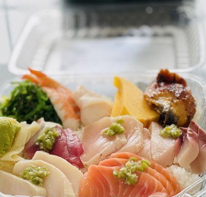 Takeout Deluxe Chirashi