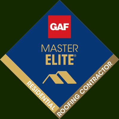 We are a GAF Master Elite Installer