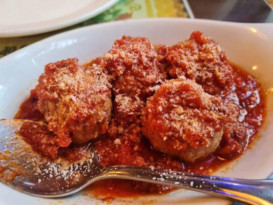 Meatballs appetizer