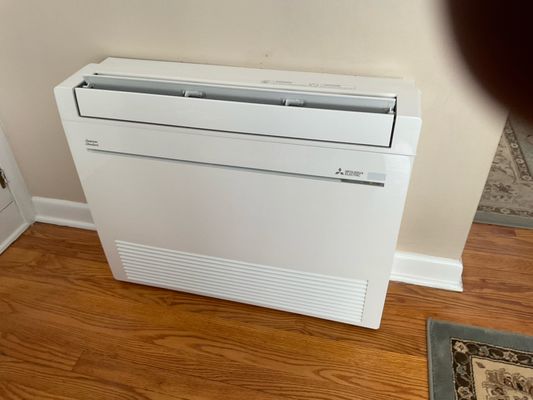 Ductless Heat Pump Floor Console