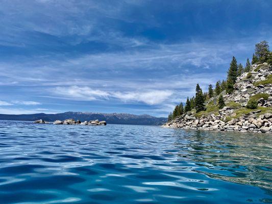 Beautiful views from the boat!