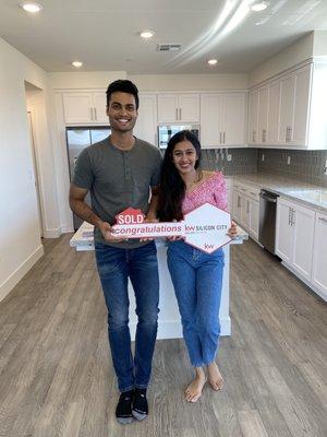 Congratulations to Shubham and Ishita on their BRAND NEW Home!