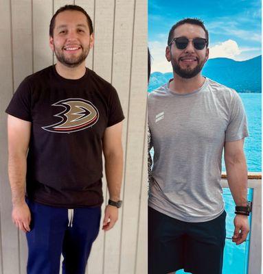 Lost 30 pounds with Train with Dave