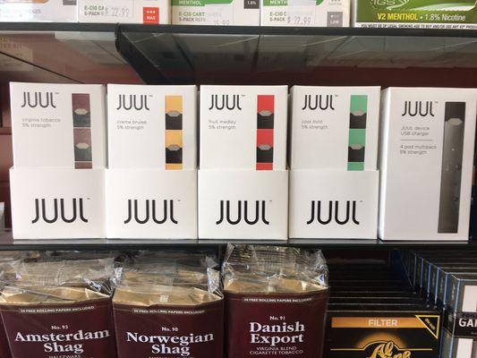 We have JUUL in stoke