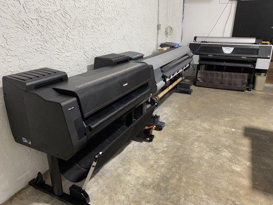 Printers for fine art up to 60 inches wide and 100 feet long !!