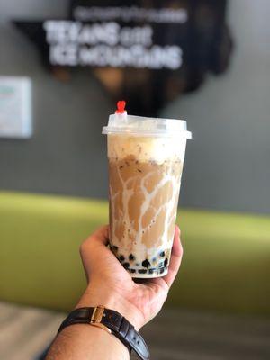 Iced Vietnamese latte