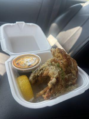 Fried softshell crab