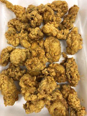 Fried oysters